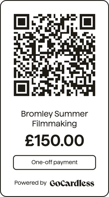 QR code for Summer Filmmaking Workshop payment